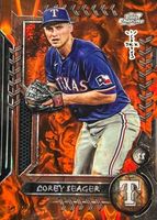 Corey Seager 2024 Topps Chrome Cosmic x Cactus Jack #17