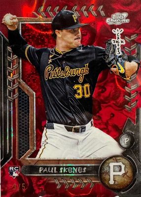 2024 Topps Chrome Cosmic x Cactus Jack #11 Red Refractor /5