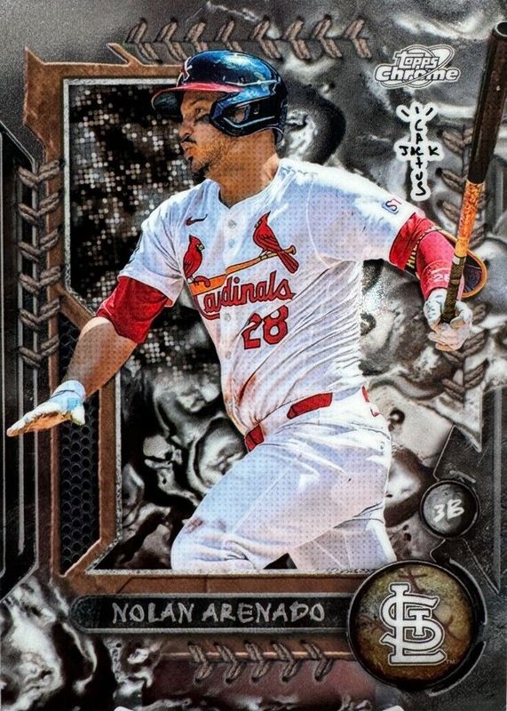 Nolan Arenado 2024 Topps Chrome Cosmic x Cactus Jack #10 Base RAW