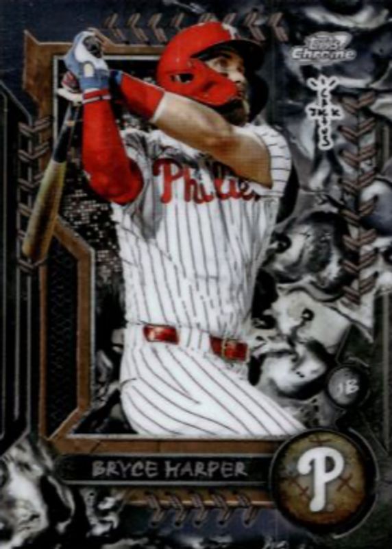 Bryce Harper 2024 Topps Chrome Cosmic x Cactus Jack #6 Base RAW