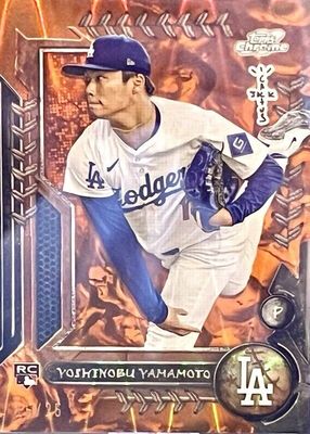 2024 Topps Chrome Cosmic x Cactus Jack #13 Orange Refractor /25