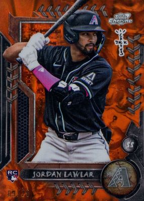 2024 Topps Chrome Cosmic x Cactus Jack #12 Orange Refractor /25