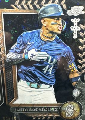 2024 Topps Chrome Cosmic x Cactus Jack #16 Black Refractor /10