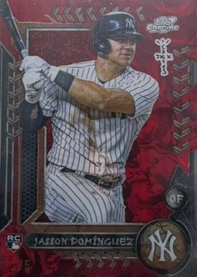 2024 Topps Chrome Cosmic x Cactus Jack #26 Red Refractor /5