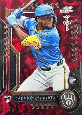 2024 Topps Chrome Cosmic x Cactus Jack #5 Red Refractor /5