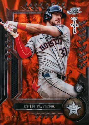 2024 Topps Chrome Cosmic x Cactus Jack #45 Orange Refractor /25