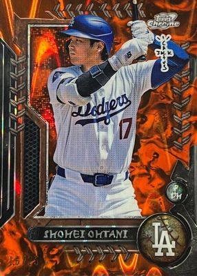 2024 Topps Chrome Cosmic x Cactus Jack #1 Orange Refractor /25