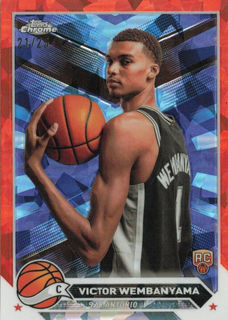 Victor Wembanyama 2023 Topps Chrome #1 Orange Refractor /25 Price