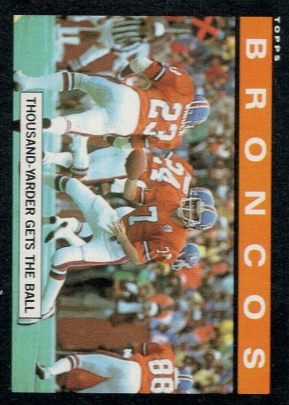 John Elway 1985 Topps #235 Team Leaders BGS 9.5