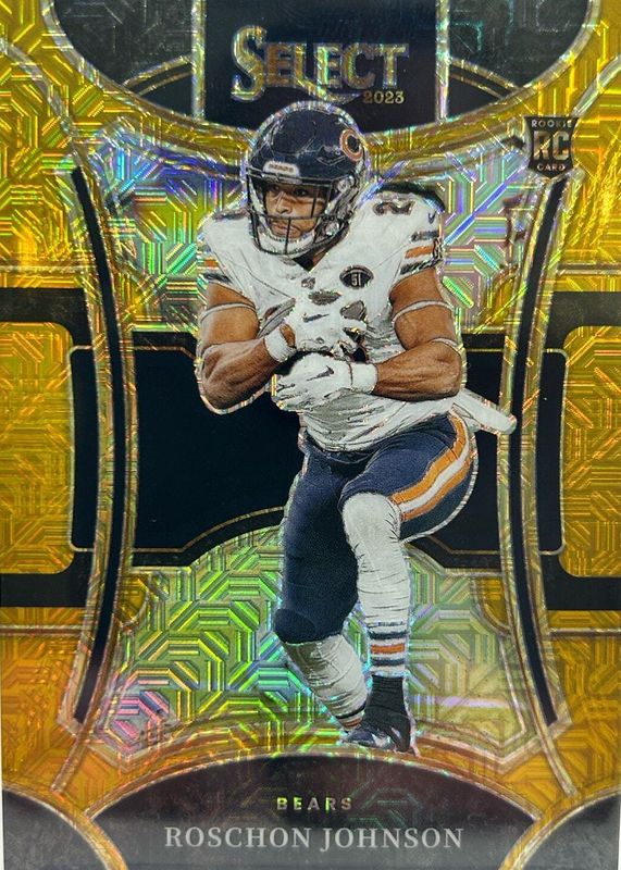 Roschon Johnson 2023 Select #417 Suite Level Gold /10 Rookie SGC 10