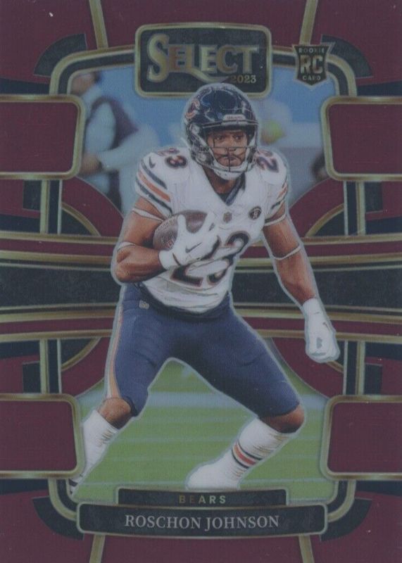 Roschon Johnson 2023 Select #19 Concourse Maroon /149 Rookie SGC 10