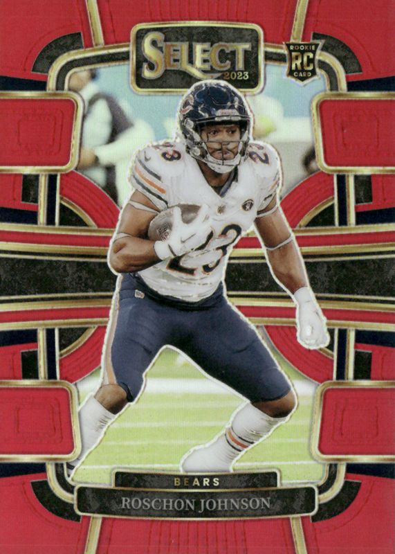 Roschon Johnson 2023 Select #19 Concourse Red /99 Rookie RAW