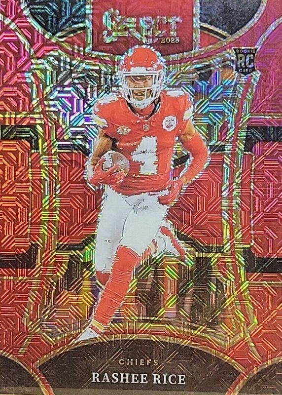 Rashee Rice 2023 Select #447 Suite Level Red /49 Rookie RAW