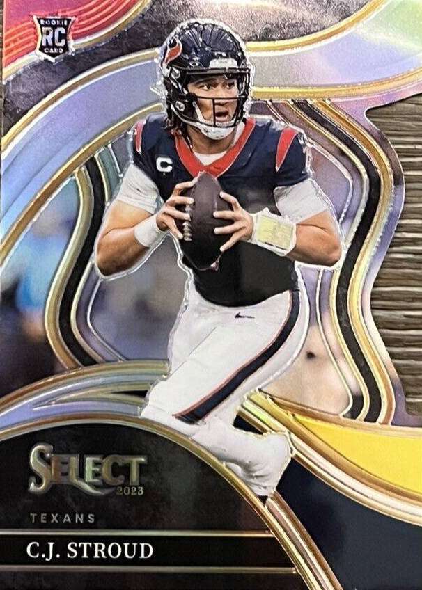 ryuページ CJ Stroud 2023 Select #183 Premier Level Copper Die-Cut /299