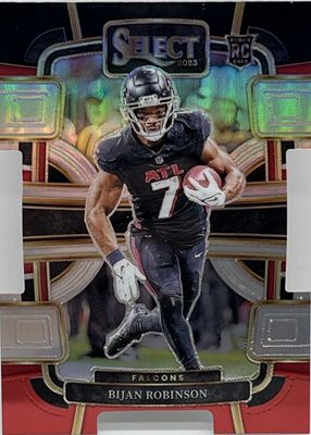 2023 Select #4 Concourse Black & Red Die-Cut