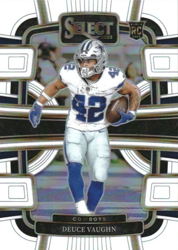 Deuce Vaughn 2023 Select #28 Concourse White /35 Rookie SGC 10