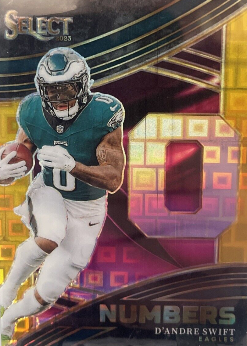 17枚限定 Mosaic D’Andre Swift Gold Wave 2024 Panini Mosaic - D'Andre Swift #37 Gold Wave Mosaic