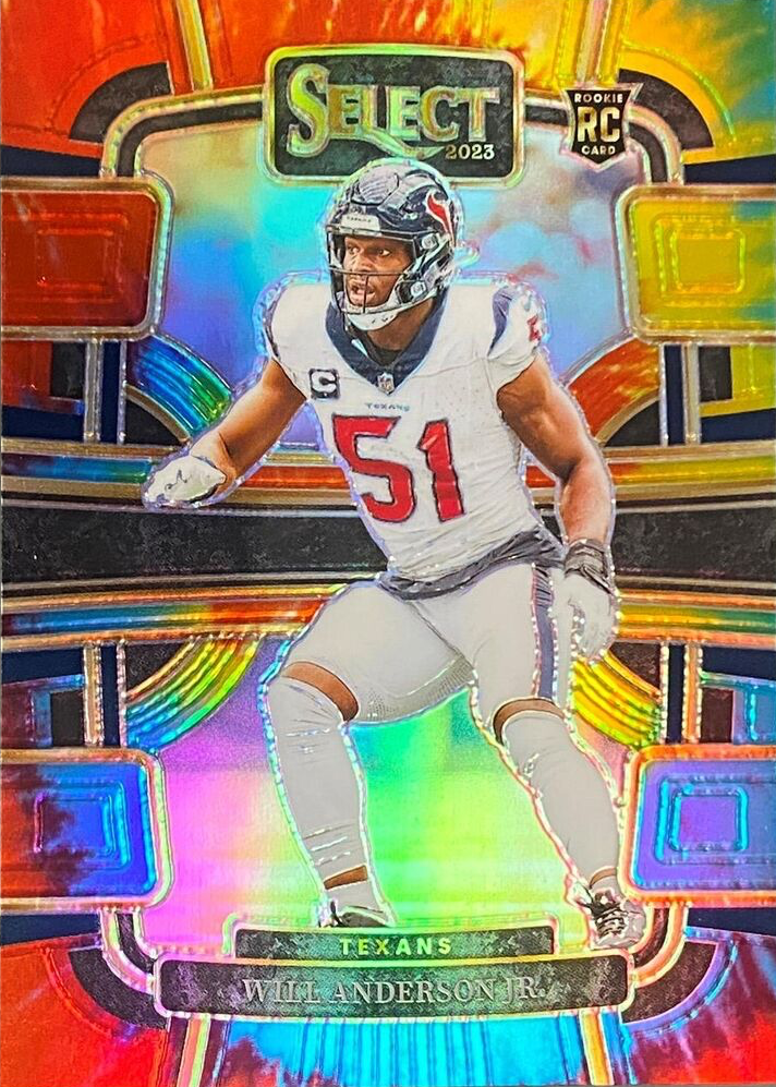 Will Anderson Jr. 2023 Select #40 Concourse Tie-Dye /25