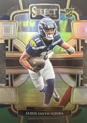 2023 Select #87 Concourse Black & Green Die-Cut