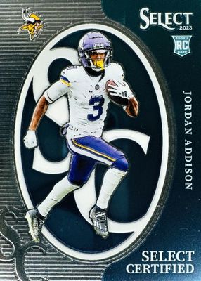 Jordan Addison 2023 Black #WN-21 White Night /(SSP) Price