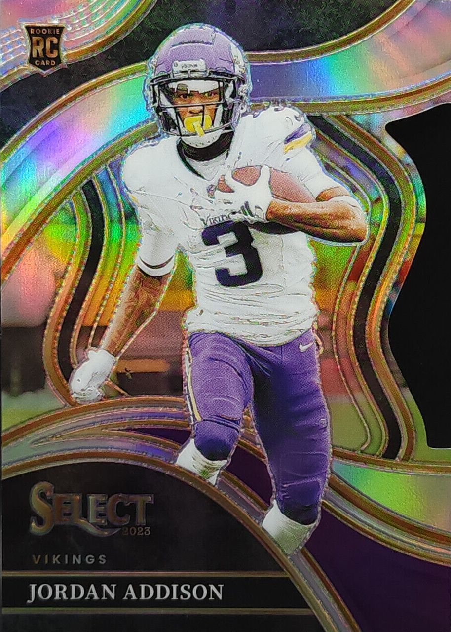 2023 Panini Select Jordan Addison Concourse RC #66 Minnesota