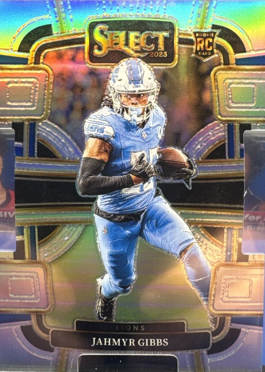 Jahmyr Gibbs 2023 Select #34 Concourse Silver Die-Cut Price Guide
