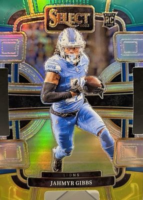 2023 Select #34 Concourse Green & Yellow Die-Cut