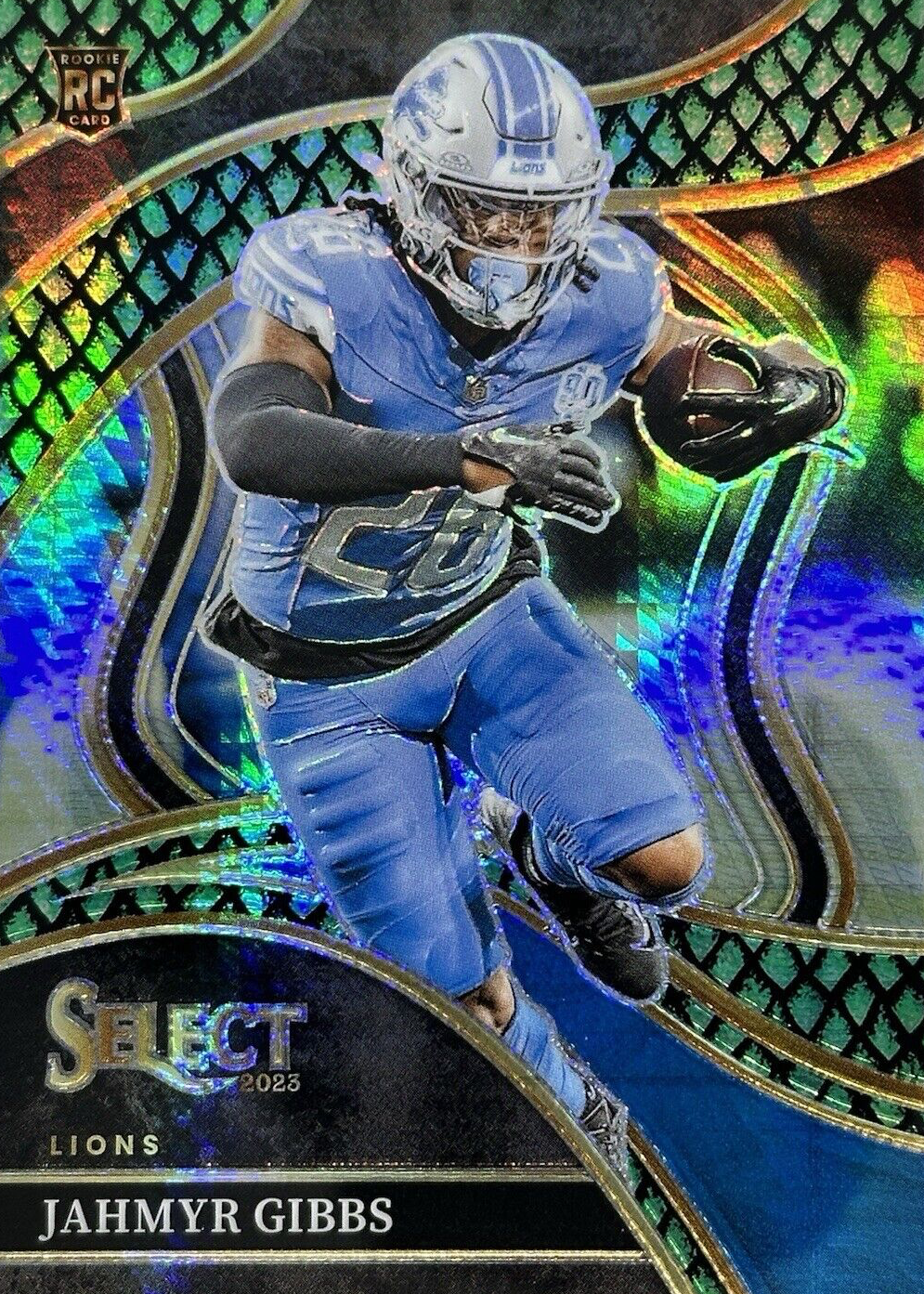 Jahmyr Gibbs 2023 Select #266 Club Level Dragon Scale /70 Price