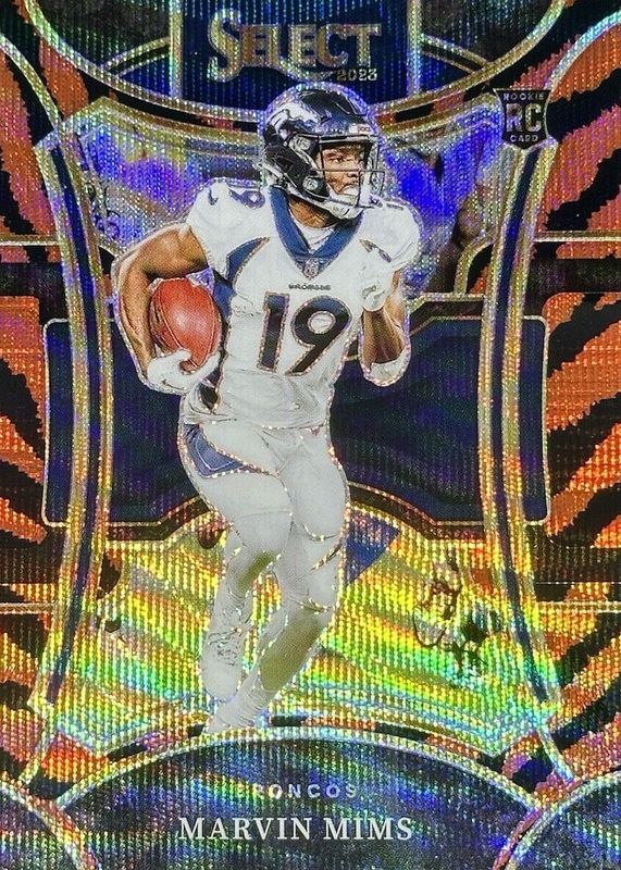 Marvin Mims 2023 Select #429 Suite Level Tiger /(SSP) Rookie RAW