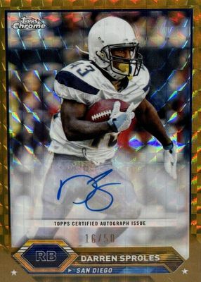 2023 Topps Composite #TCA-DS Chrome Autographs - Geometric Gold /50