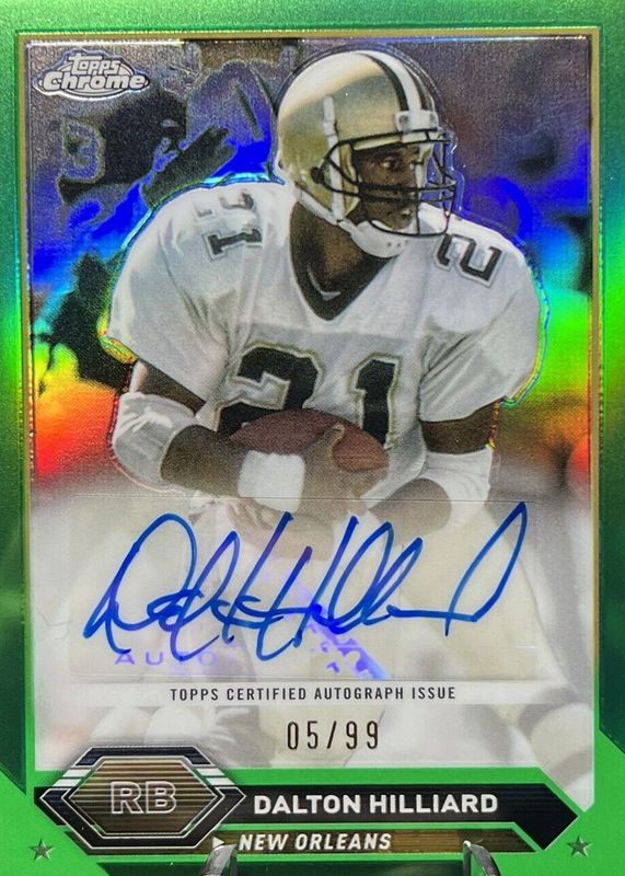 2023 Topps Composite #TCA-DHI Chrome Autographs - Green Refractor /99
