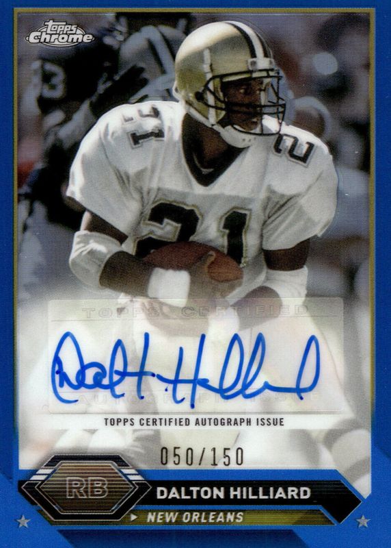2023 Topps Composite #TCA-DHI Chrome Autographs - Blue Refractor /150
