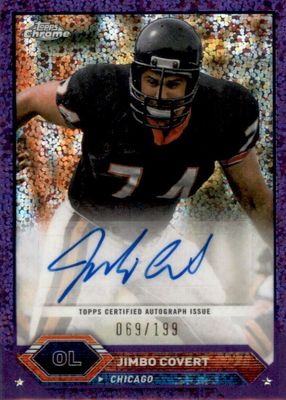 2023 Topps Composite #TCA-JCO Chrome Autographs - Purple Speckle Refractor /199
