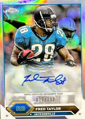 2023 Topps Composite #TCA-FT Chrome Autographs - Refractor /299