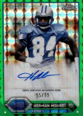 2023 Topps Composite #TCA-HM Chrome Autographs - Geometric Green /99
