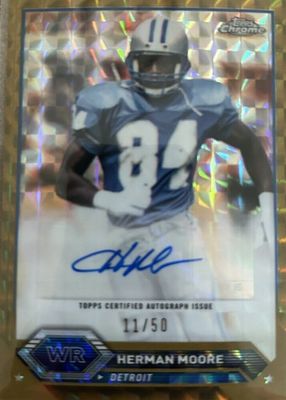 2023 Topps Composite #TCA-HM Chrome Autographs - Geometric Gold /50