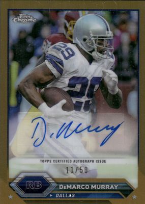 2023 Topps Composite #TCA-DMU Chrome Autographs - Gold Refractor /50