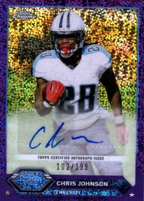 2023 Topps Composite #TCA-CJ Chrome Autographs - Purple Speckle Refractor /199