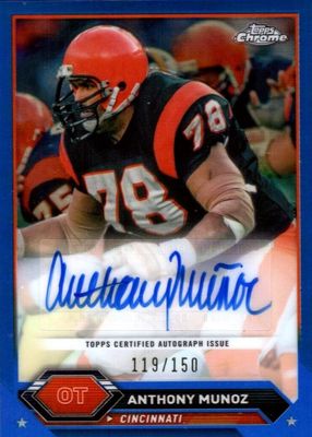 2023 Topps Composite #TCA-AMU Chrome Autographs - Blue Refractor /150