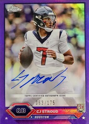 2023 Topps Composite #TCA-CS Chrome Autographs - Purple Refractor /175