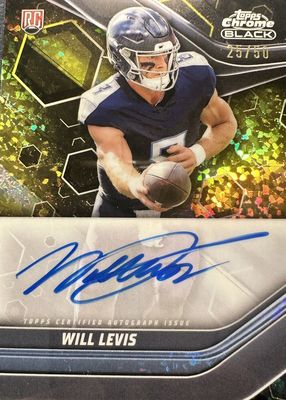 2023 Topps Composite #TCBA-WL Chrome Black Autographs - Gold Refractor /50