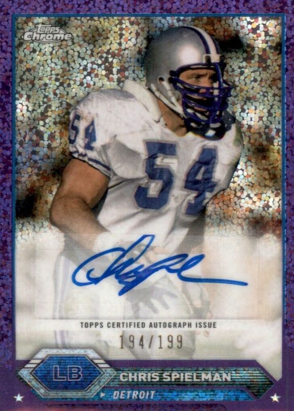 2023 Topps Composite #TCA-CSP Chrome Autographs - Purple Speckle Refractor /199