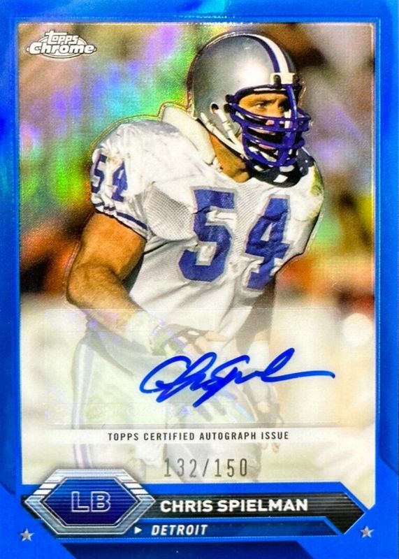 2023 Topps Composite #TCA-CSP Chrome Autographs - Blue Refractor /150