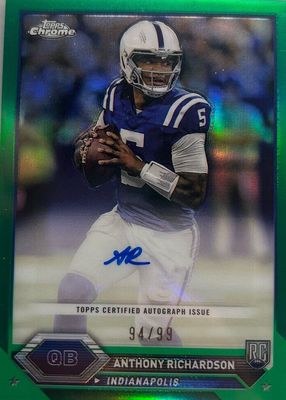 2023 Topps Composite #TCA-AR Chrome Autographs - Green Refractor /99