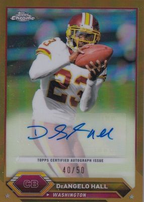 2023 Topps Composite #TCA-DH Chrome Autographs - Gold Refractor /50