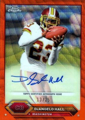 2023 Topps Composite #TCA-DH Chrome Autographs - Orange Wave Refractor /25