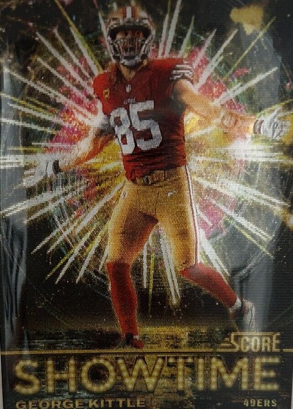 George Kittle 2024 Score #18 Showtime /(SSP) RAW