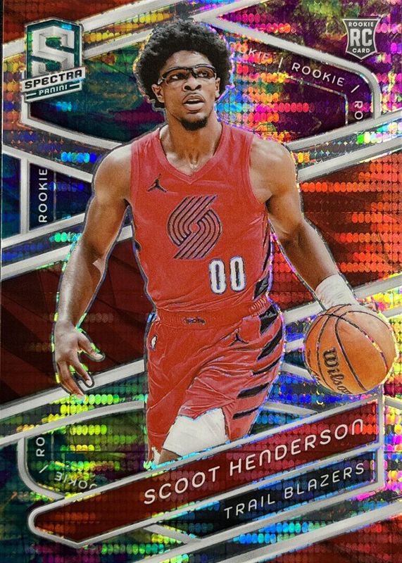 Scoot Henderson 2023 Spectra #142 Celestial /125 Rookie BGS 9.5