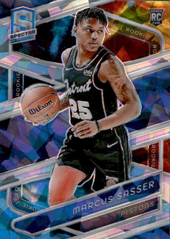 Marcus Sasser 2023 Spectra #155 Astral /49 Rookie RAW