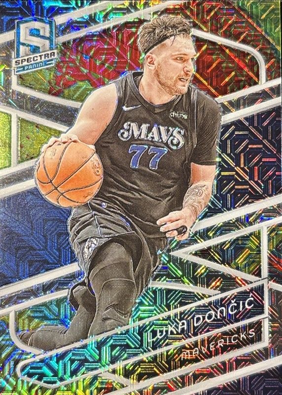 Luka Doncic 2023 Spectra #23 Meta /25 PSA 10